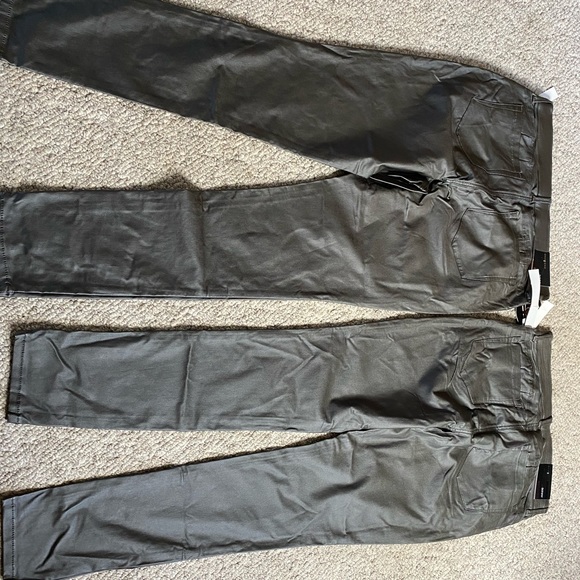 NWT One 5 One size 16/33 Goddess fit skinny mid rise regular length faux leather - Picture 7 of 10